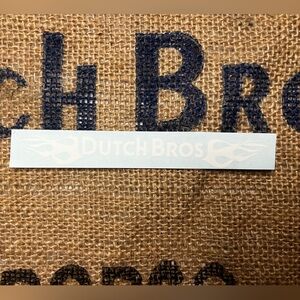 Dutch BROS Decal!